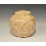 Near Eastern Bactrian Style Alabaster Vessel