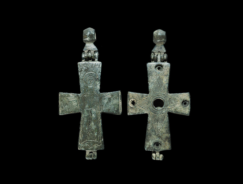Byzantine Pectoral Cross Pendant
