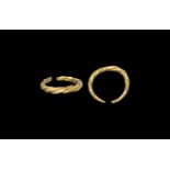 Viking Gold Twisted Ring