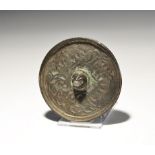 Viking Mirror with Interlaced Animals