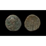 Ancient Greek Coins - Phrygia - Apameia - Artemis Anaitis Bronze