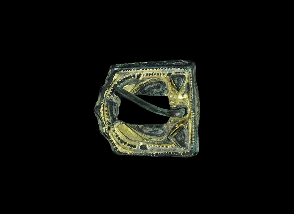 Viking Gilt Buckle