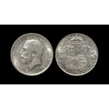 English Milled Coins - George V - 1915 - Halfcrown