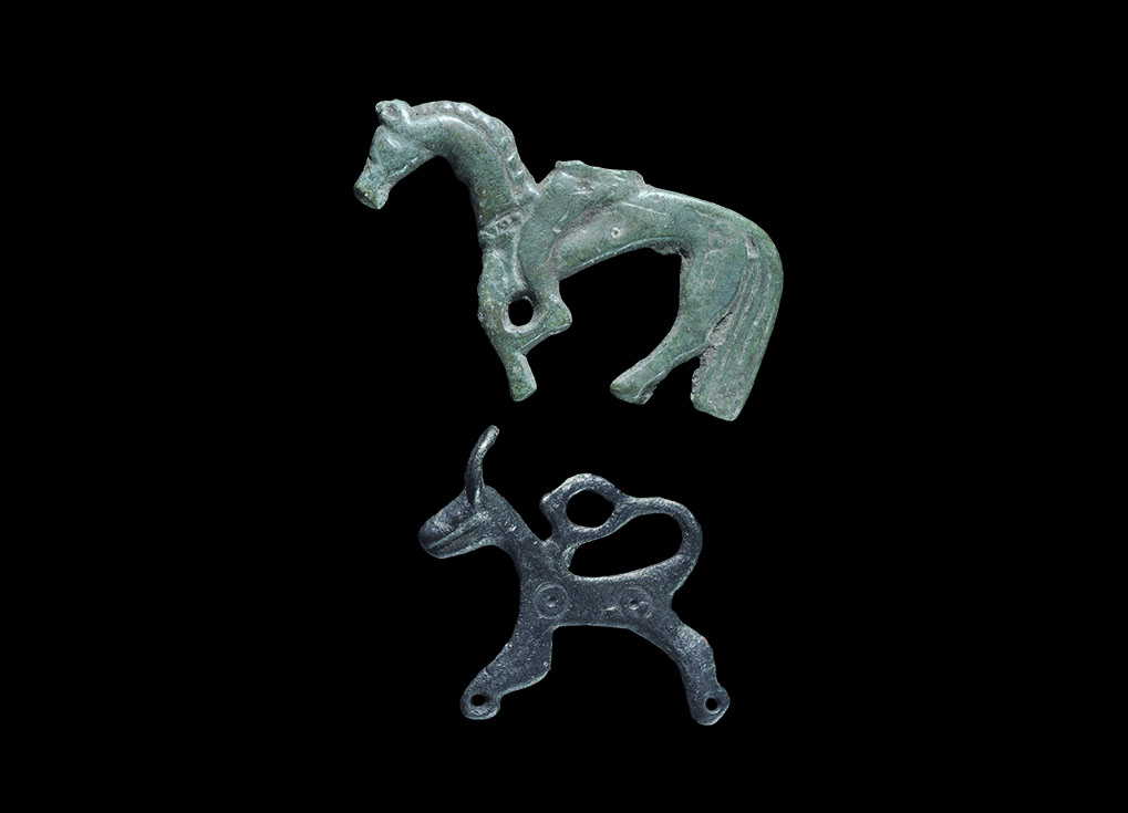 Viking Horse Pendant Group