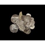 English Tudor Coins - Henry VII to Charles I - Mixed Hammered Silver Coins Group [22]