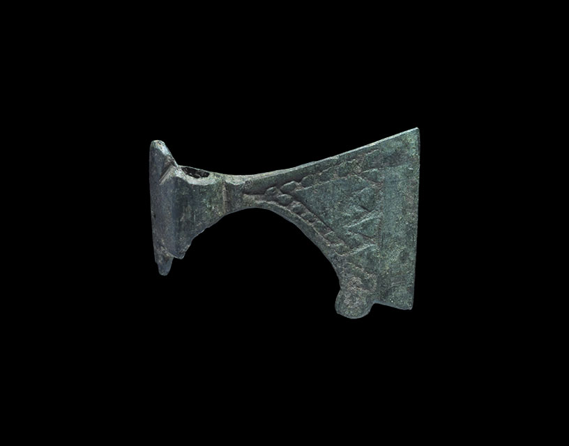 Viking Decorated Broad Axe Pendant