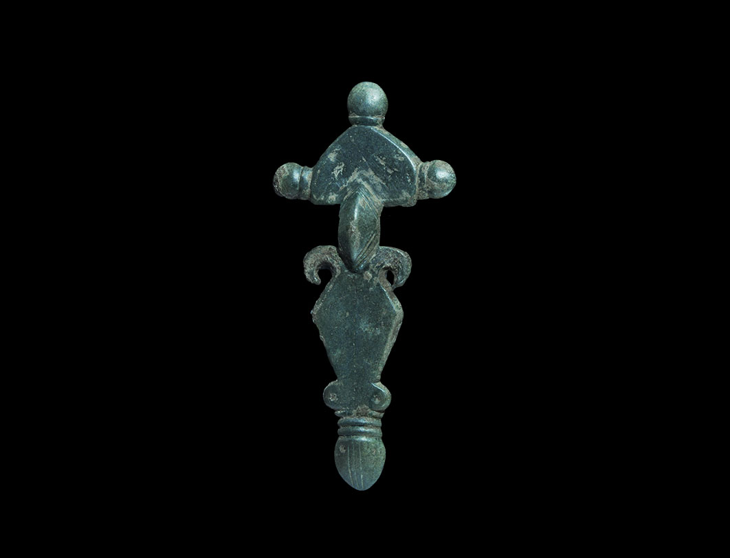 Viking Radiate Headed Brooch