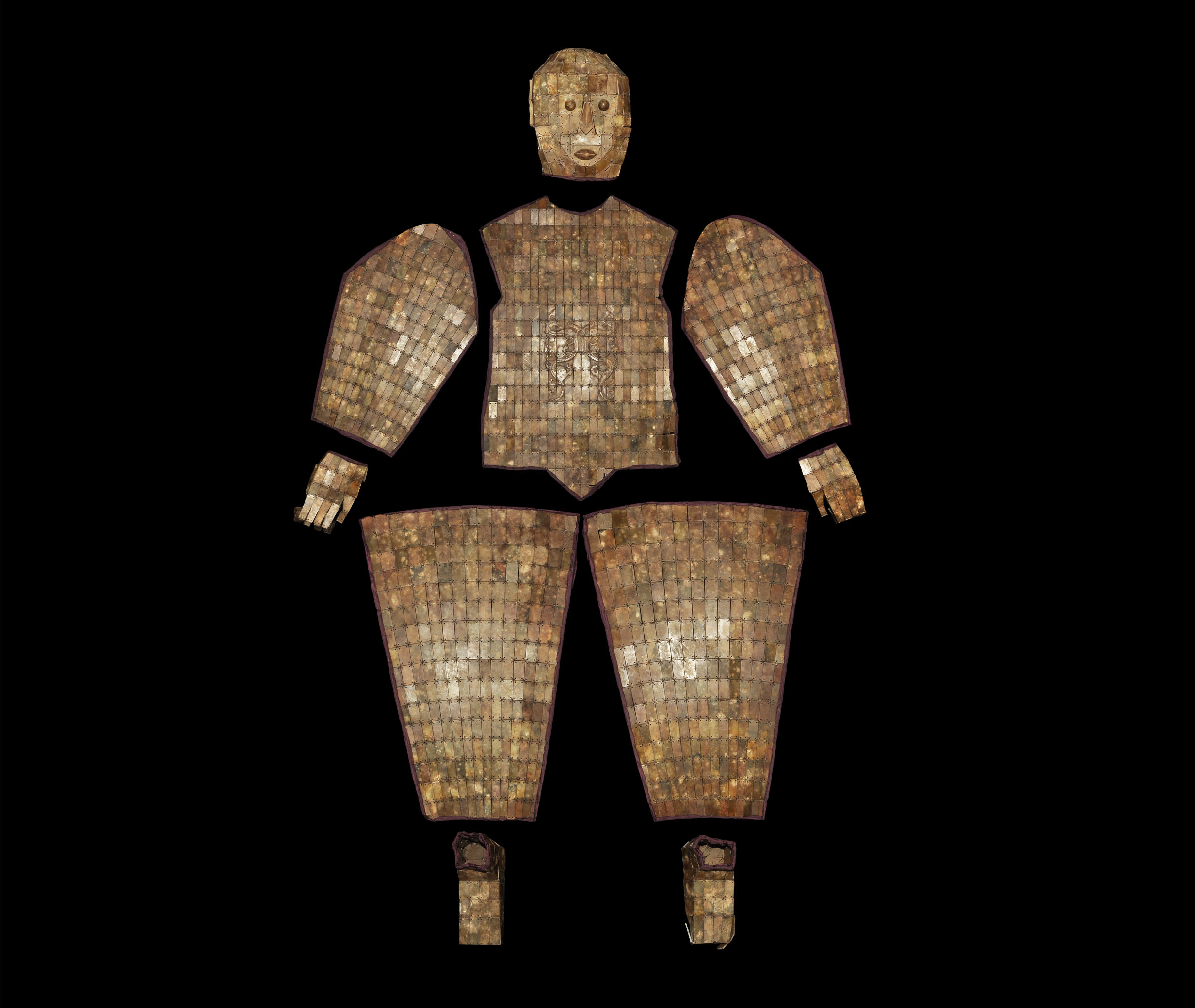 Chinese Warrior's 'Jade' Entombment Suit