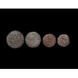 British Tokens - 17th Century Issues - Lincolnshire and Warwickshire Group [4]