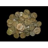 Ancient Roman Imperial Coins - Sestertii, Antoninianni and Later Bronzes Group [41]