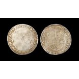 English Tudor Coins - Philip and Mary - 1554 - Shilling