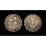 World Coins - France - Louis XV - 1757 - Arqebuse de Corbeil Jeton