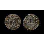 World Coins - Sicily - Frederick II Hohenstaufen - Denaro