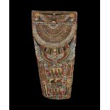 Egyptian Painted Cartonnage Panel