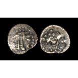 Celtic Iron Age Coins - Trinovantes - Clacton de Jersey Gold Quarter Stater