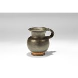 Greek Blackware Thistle Mug