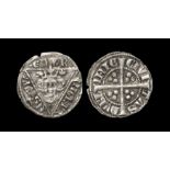 World Coins - Ireland - Edward I - Dublin - Long Cross Penny