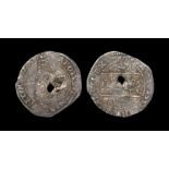 English Stuart Coins - Charles I - 1644 - Oxford - Groat