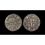 English Medieval Coins - Edward I - Duke of Aquitaine - Denier au Léopard