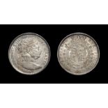 English Milled Coins - George III - 1817 - Engraved Halfcrown