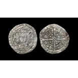 English Tudor Coins - Henry VII - London - Halfgroat