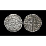 English Medieval Coins - Henry V - London - Class C Groat