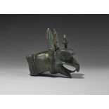 Greek Gryphon-Head Cauldron Mount