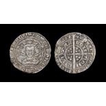 English Medieval Coins - Edward III - London - Pre Treaty Groat