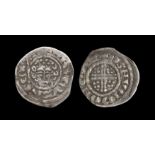 English Medieval Coins - Henry III - Canterbury / Osmund - Short Cross Penny