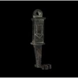 Roman Silver-Inlaid Temple Key