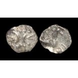 Celtic Iron Age Coins - Catuvellauni - Tasciovanus - Capricorn Silver Unit