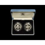 English Milled Coins - 1989 - Claim and Bill of Rights - Royal Mint Cased Twin £2 Set [2]