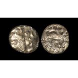 Celtic Iron Age Coins - Iceni - Norfolk Wolf Gold Stater