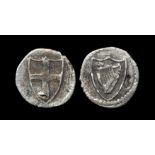 English Stuart Coins - Commonwealth - Halfpenny