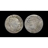 World Coins - Scotland - William and Mary - 1691 - 10 Shillings