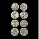 World Coins - Bulgaria - Ivan Alexander and Michael Asen IV - Silver Grosh Group [4]