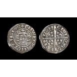 English Medieval Coins - Edward I - London - Long Cross Penny