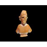 Romano-Egyptian Roman Bust Amulet