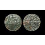 World Coins - Ireland - James II - 1690 - Gunmoney Crown