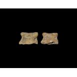 Roman Military Knuckle Bone Pair