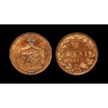 World Coins - Romania - Carol I - 1867 - Proof 5 Bani