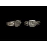 Roman Ring with Greek Inscription