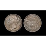 World Coins - India - Victoria - 1840 - Rupee