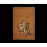 Chinese Guanpeng Ding Scroll Painting