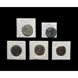 Ancient Roman Imperial Coins - Commodus - Sestertii Group