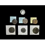 Ancient Roman Imperial Coins -  Sestertii and As Group