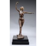 After Edgar Degas  Dancer Bronze  Signed  height: 56 cm