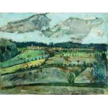 Joseph Pressmane 1904 - 1967 Landscape, oil on canvas  Signed.   46X61 cm,