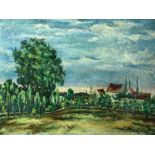 Isaac Pailes 1895 - 1974  Landscape  Oil on canvas  60x81 cm  Signed