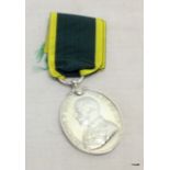 A King George V Territorial Efficiency Medal to 700126 Sergeant M Perkins of the Royal Artillery